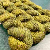 artyarns beaded silk with sequins light
